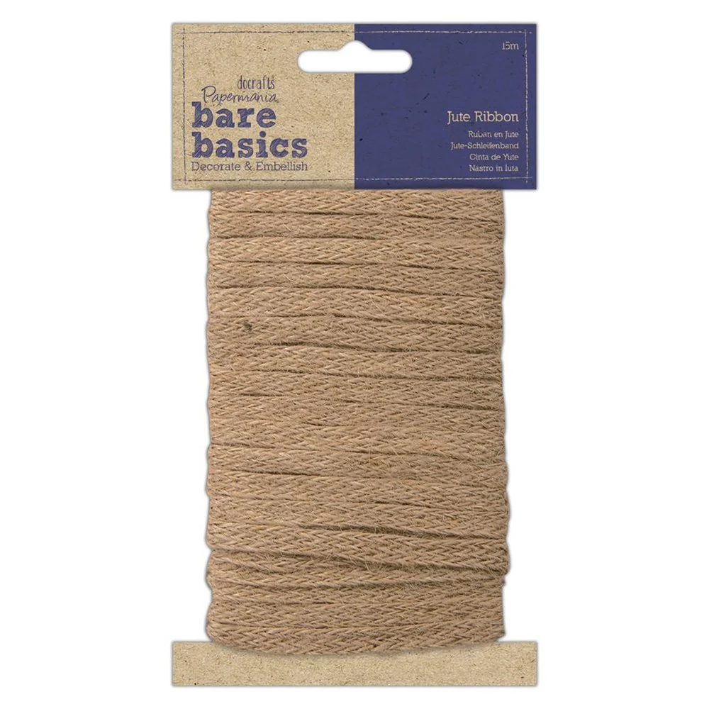 Bare Basics Ribbon - 15m Jute