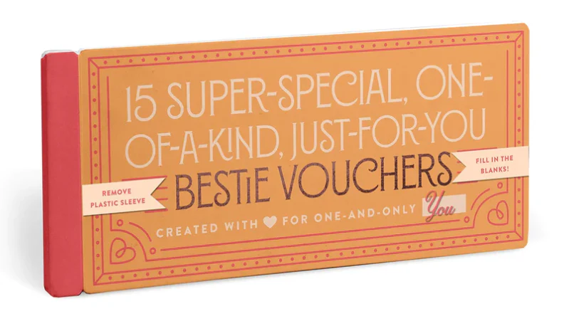 Knock Knock Fill in the Love Bestie Vouchers