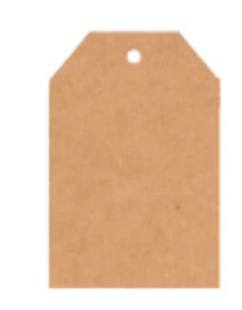 Kraft Labels 50 Pack
