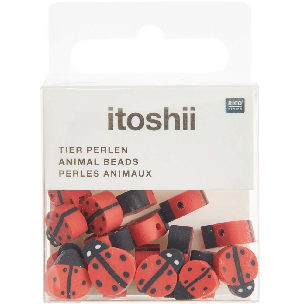 Itoshii Ladybug Beads