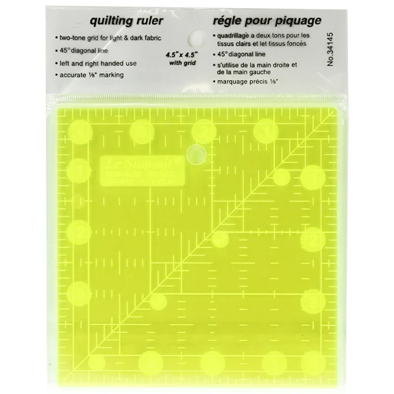 Le Summit Non-Slip Fluorescent Quilting Ruler - Image 6