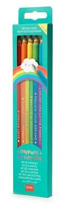 Legami: Happiness For Every Day HB Graphite Pencils - 6 Set