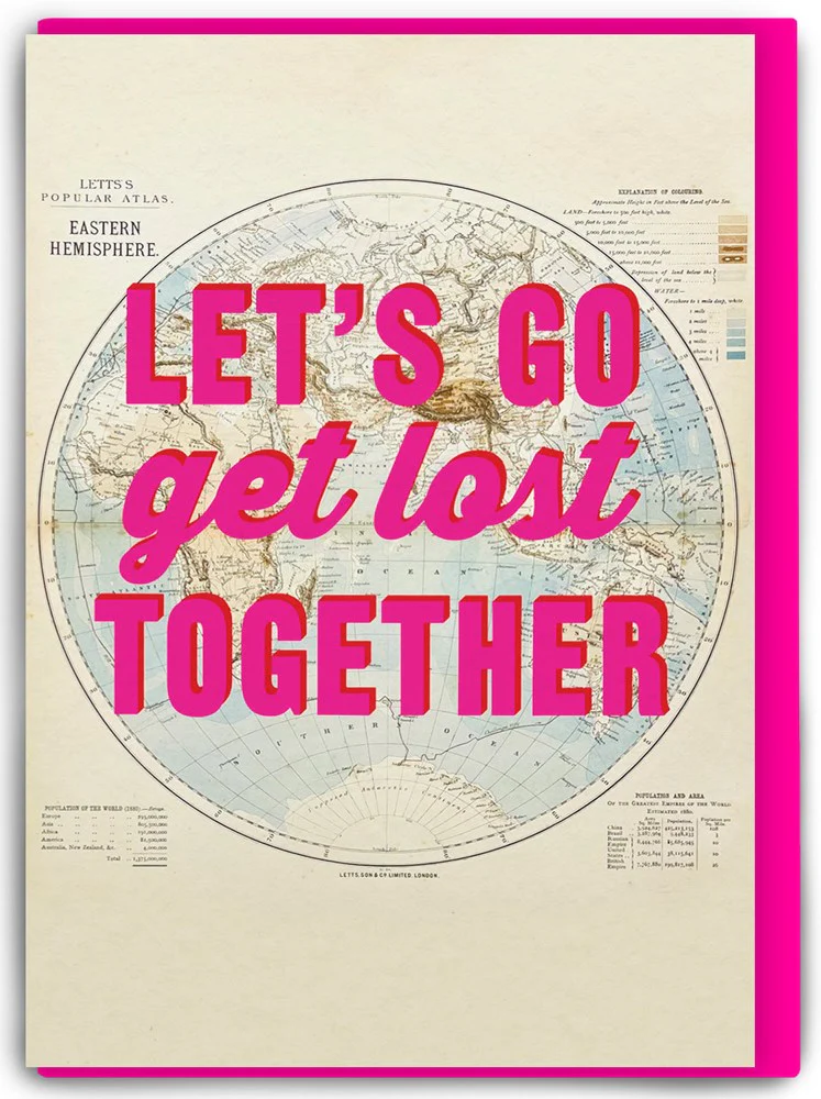 Real Hackney Dave Card – Let's Go Get Lost Together