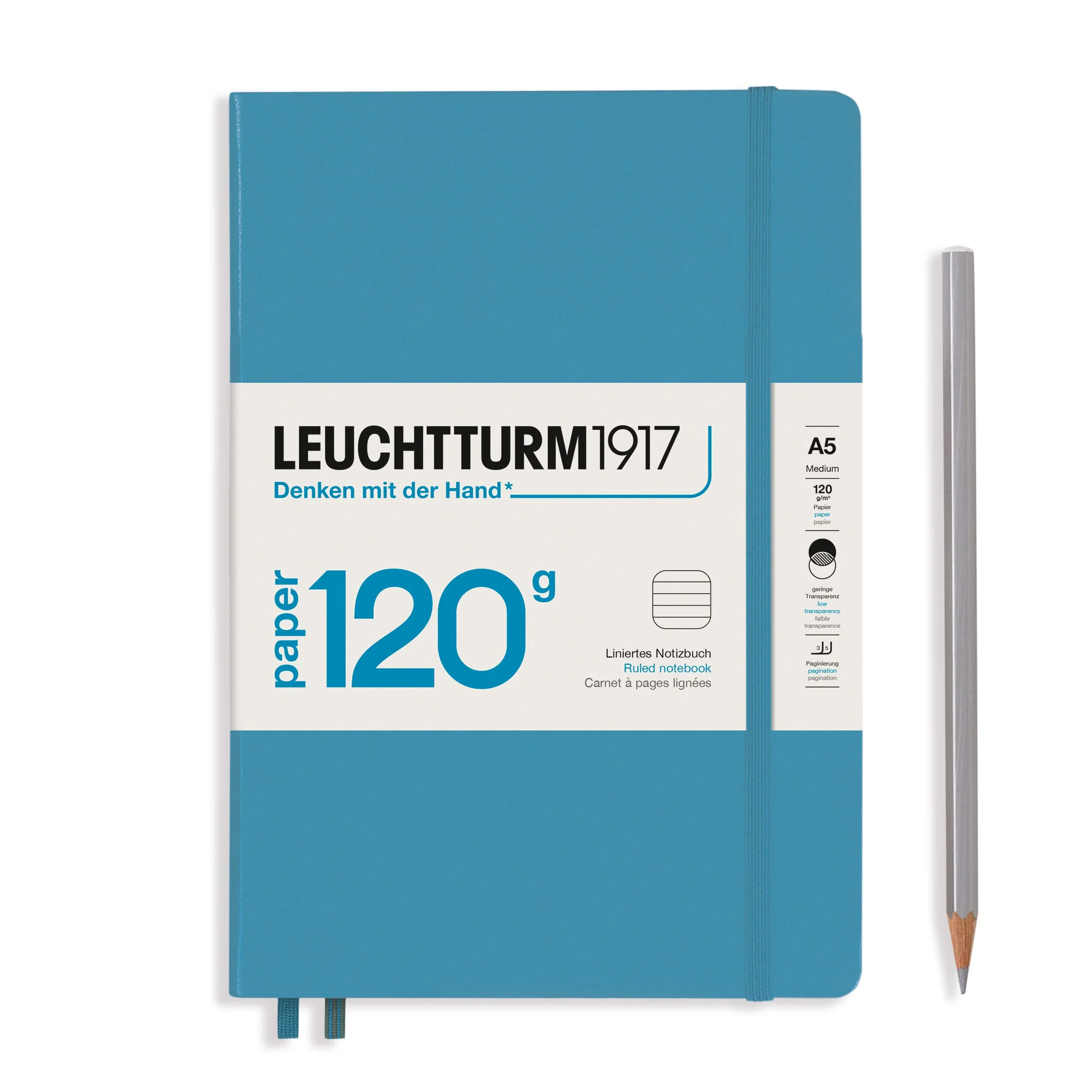 Leuchtturm 120G Notebook Medium A5 Ruled - Image 4
