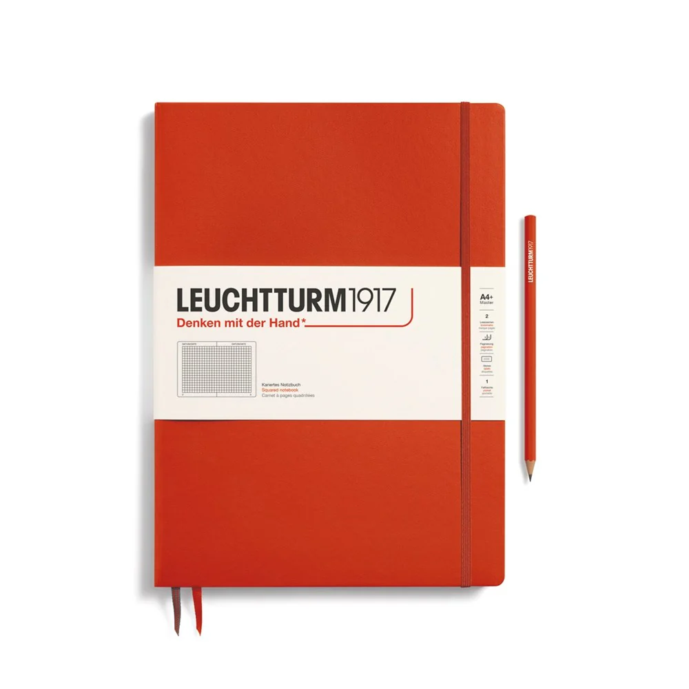 Leuchtturm 1917 A4+ Slim Master Fox Red - Image 4