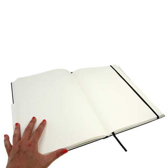 Leuchtturm 1917 A4+ Black Classic Master Notebook Dotted - Image 4