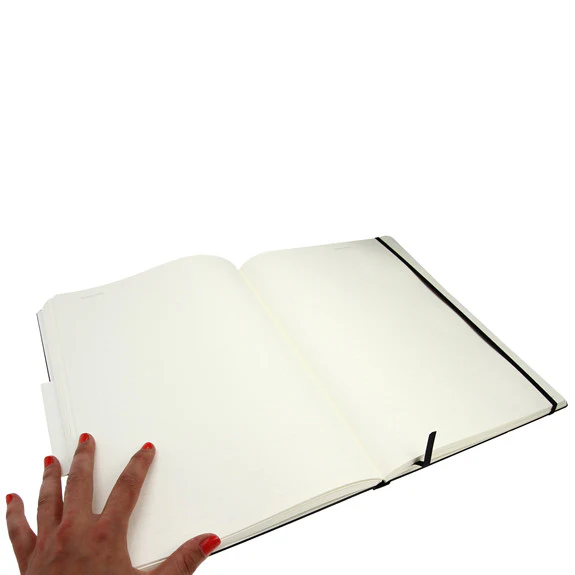 Leuchtturm 1917 A4+ Black Classic Master Notebook Ruled - Image 6