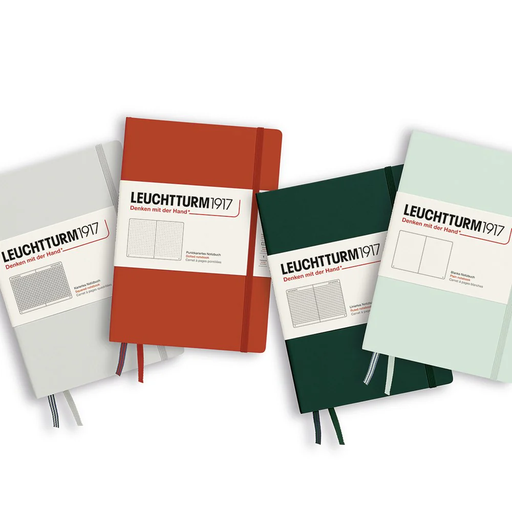 Leuchtturm 1917 Hardcover Notebook Medium (A5) - Natural Colours