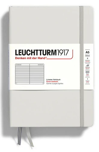 Leuchtturm 1917 Hardcover Notebook Medium (A5) - Natural Colours - Image 4