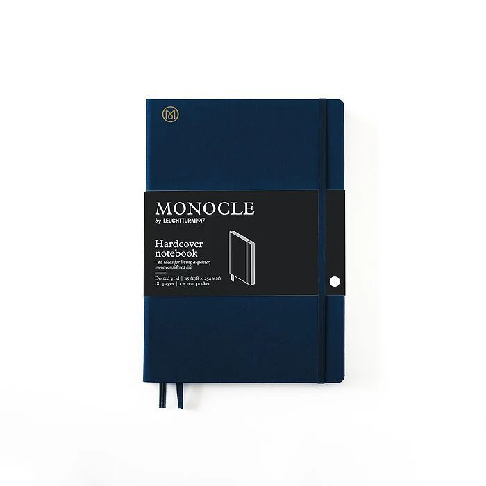 Leuchtturm 1917 Monocle Notebook B5 Dotted - Navy