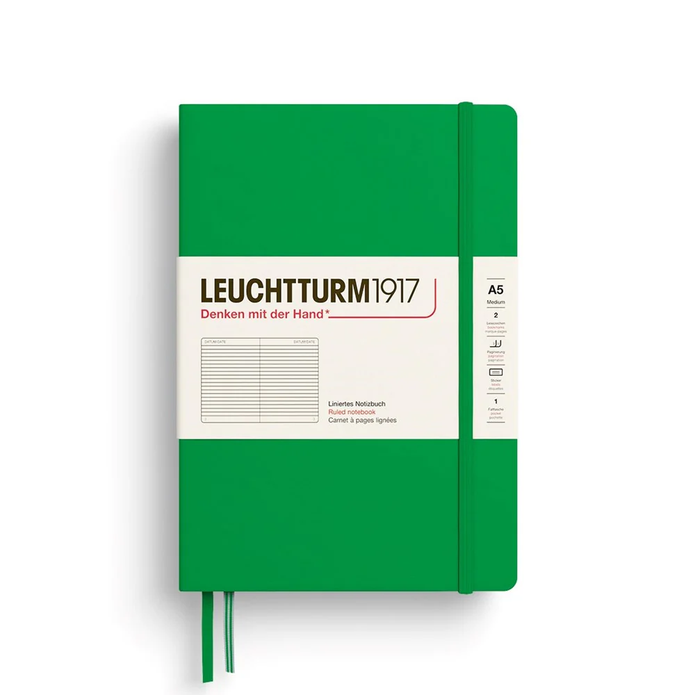 Leuchtturm 1917 Notebook A5 - Spring Leaf