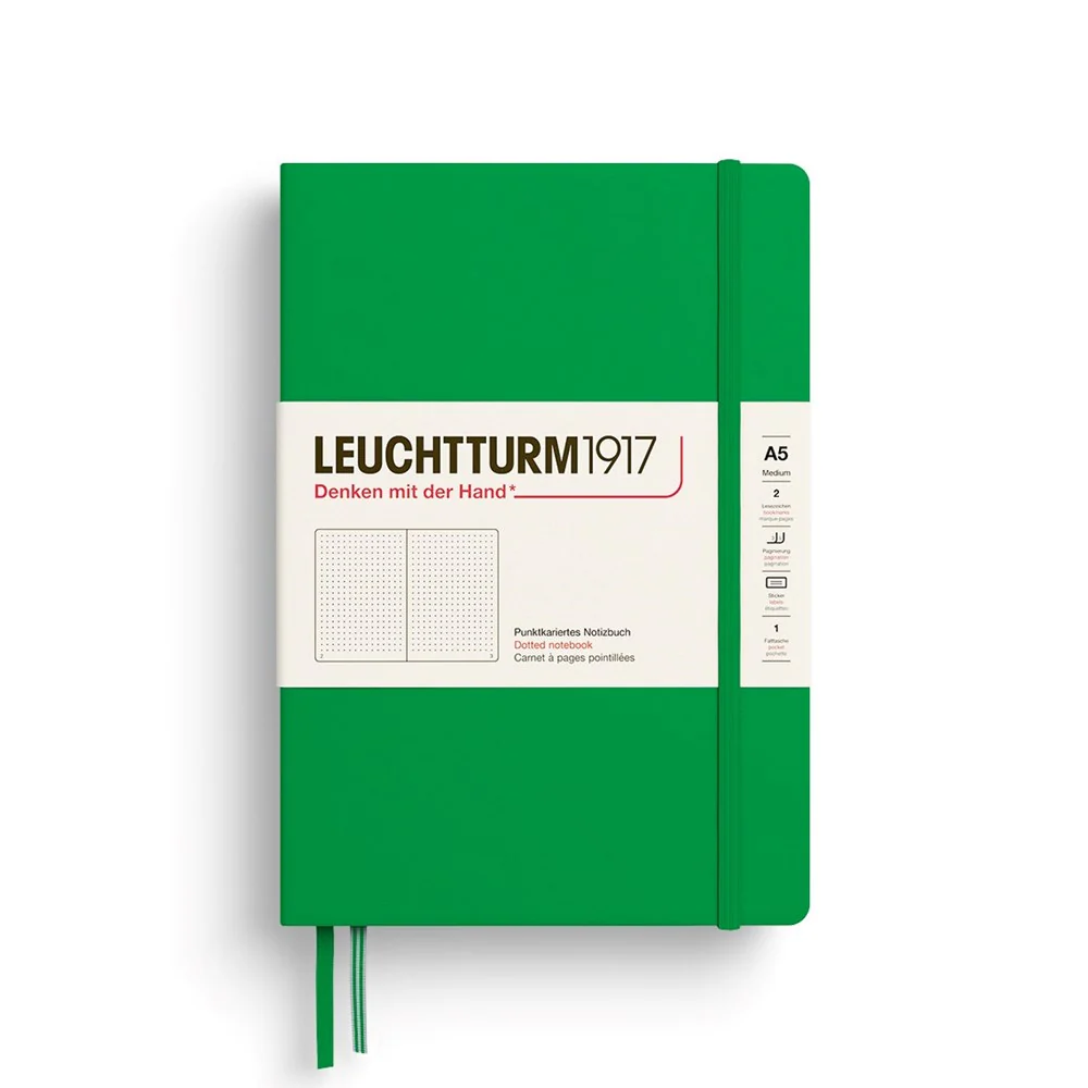 Leuchtturm 1917 Notebook A5 - Spring Leaf - Image 2