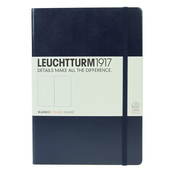 Leuchtturm 1917 Notebook Medium Plain Navy