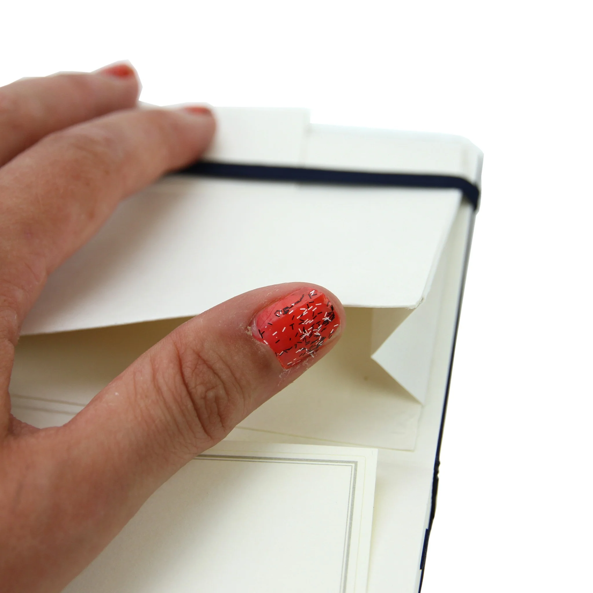 Leuchtturm 1917 Notebook Pocket Dotted Navy - Image 3
