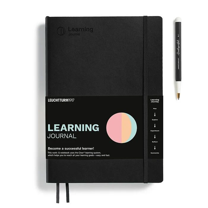 Leuchtturm Learning Journal B5 - Black