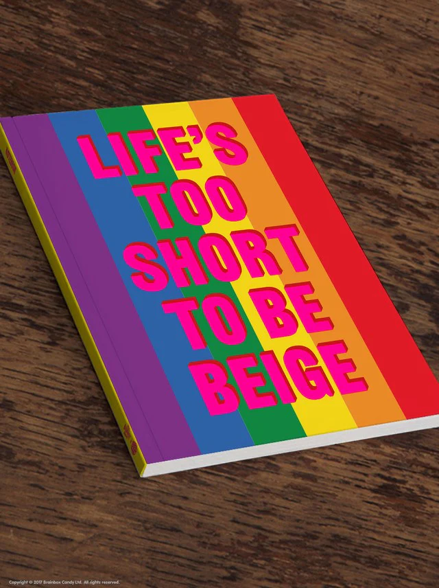 Real Hackney Dave A5 Notebook – Life's Too Short