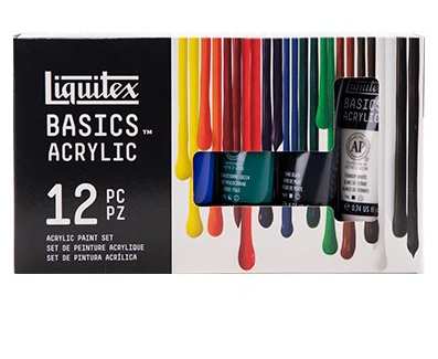 LQX Basics Acrylic Set 12 x 22ml