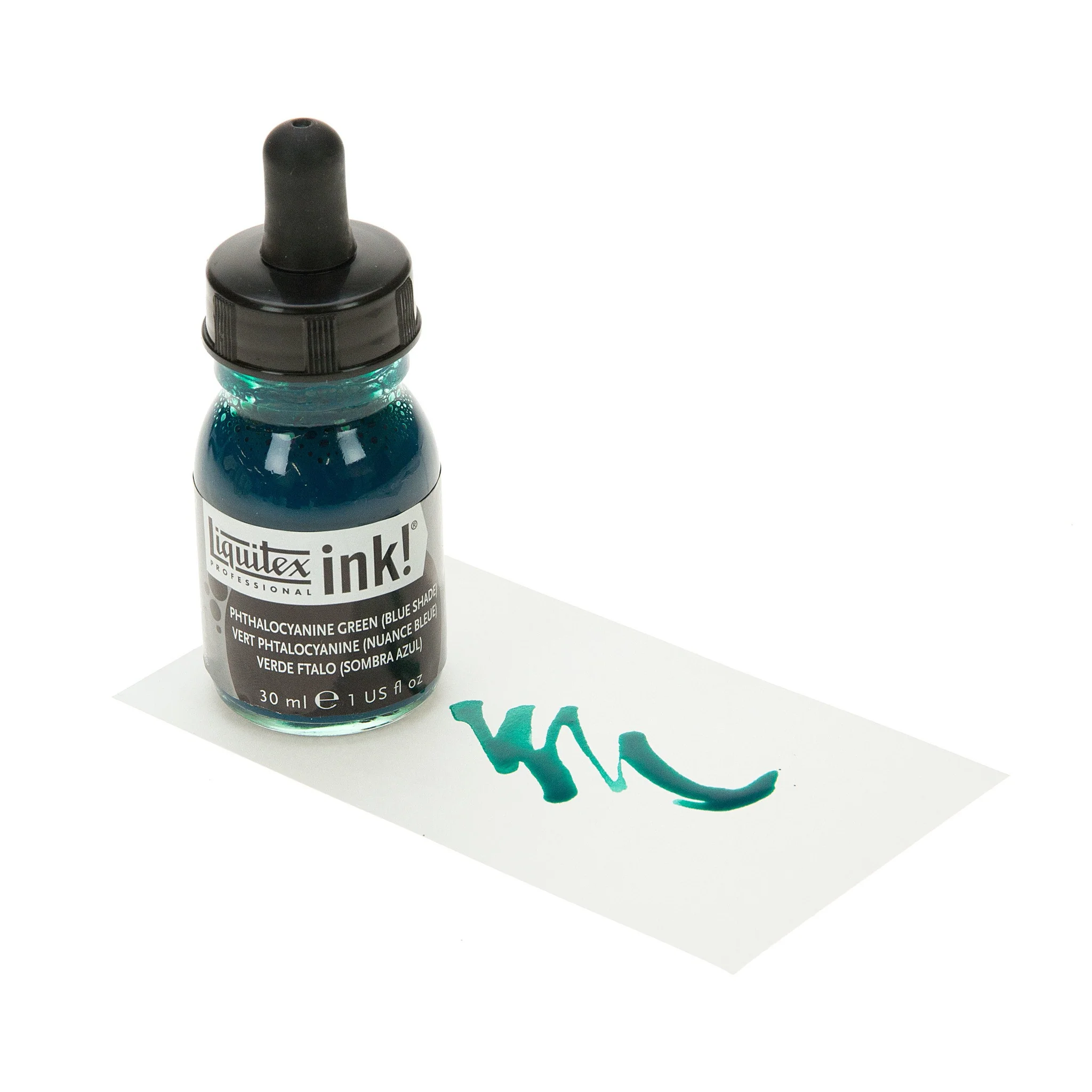 LQX Pro Acrylic Ink 30ml Phthalocyanine Green Blue Shade