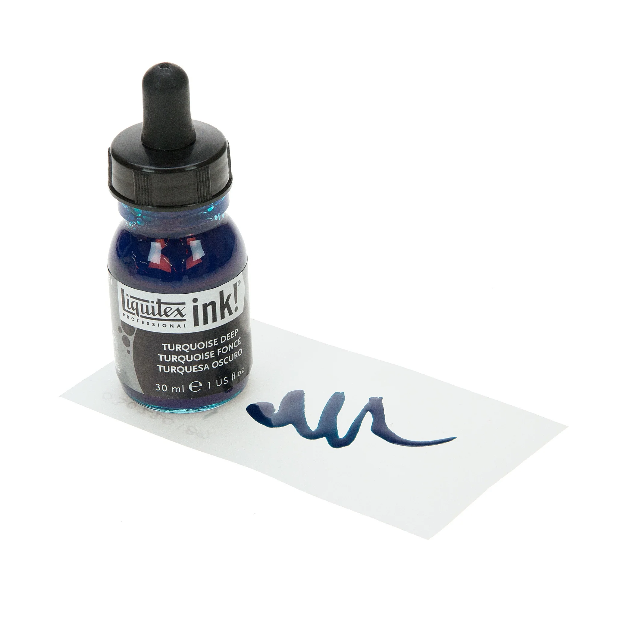 LQX Pro Acrylic Ink 30ml Turquoise Deep