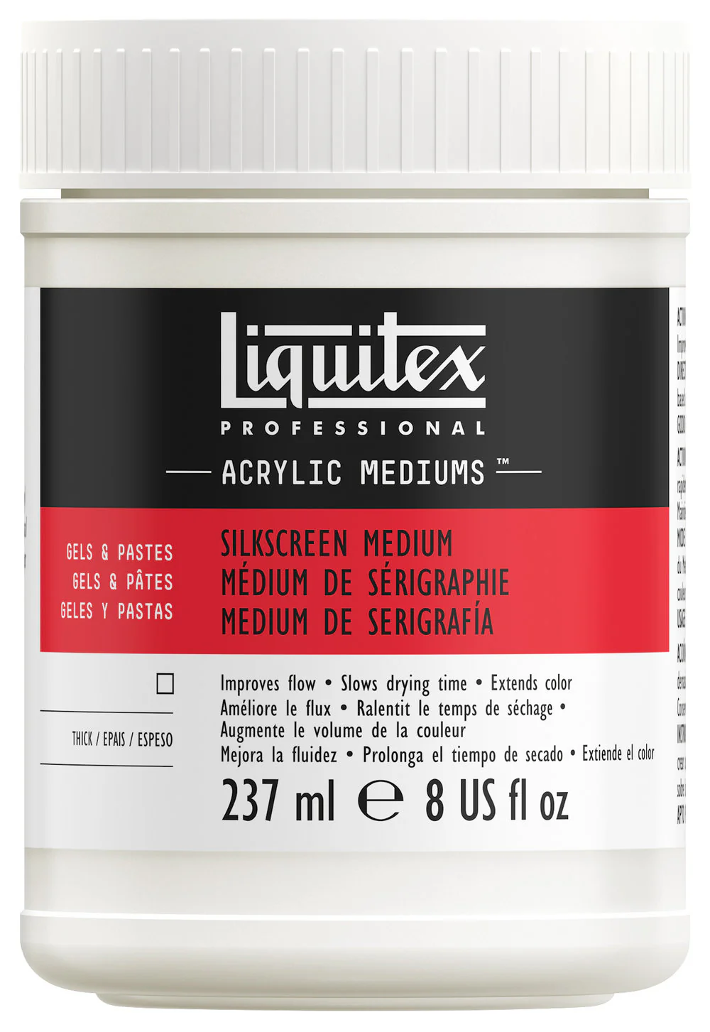 LQX Silkscreen 237ml Acrylic Medium