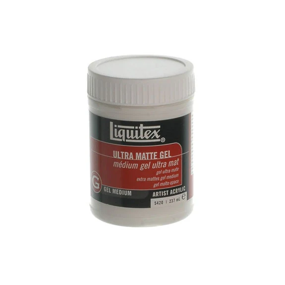LQX Pro Ultra Matt Gel 237ml Acrylic Medium
