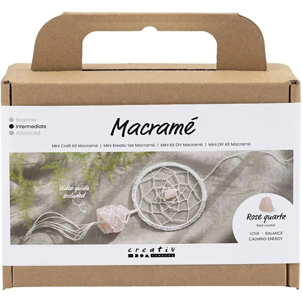 Mini Craft Kit: Macrame Dreamcatcher