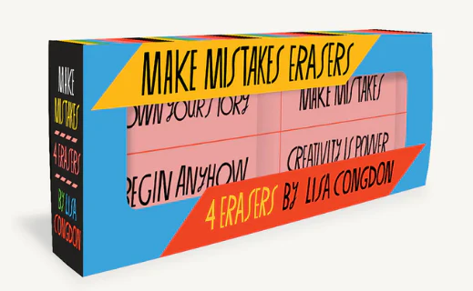 Make Mistakes Erasers