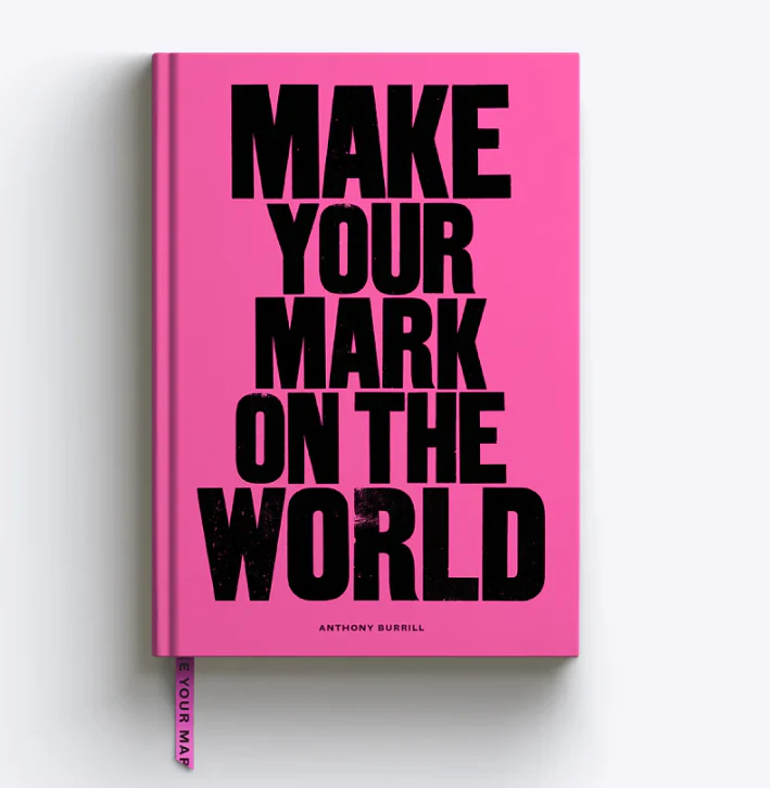 Make Your Mark on the World A5 Plain Notebook