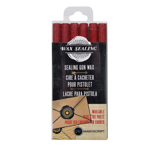 Manuscript 6 Gun Wax Red