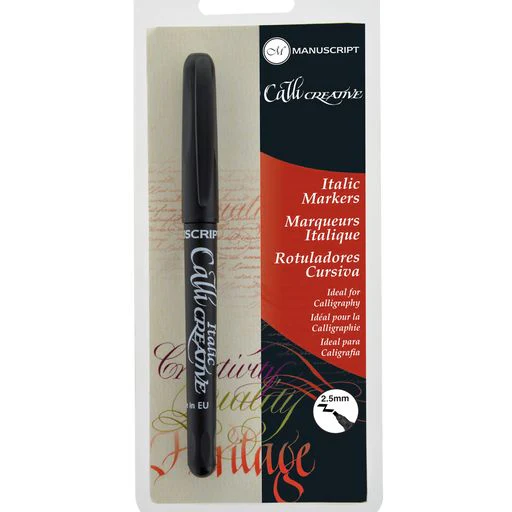 Manuscript Italic Pen Medium Nib MC1608