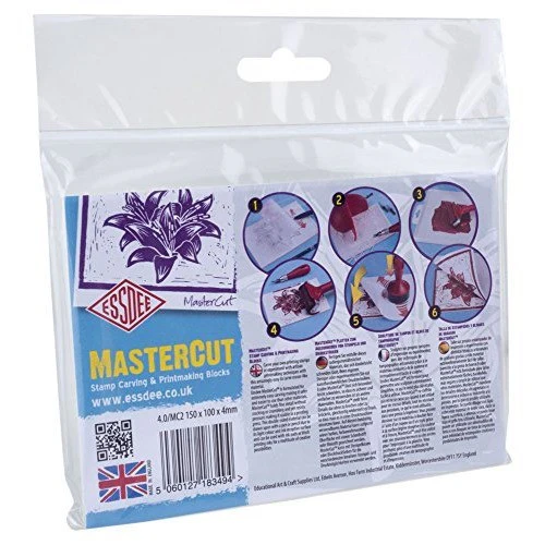 Mastercut Carving Blocks - 150x100x4mm - 2 Pk