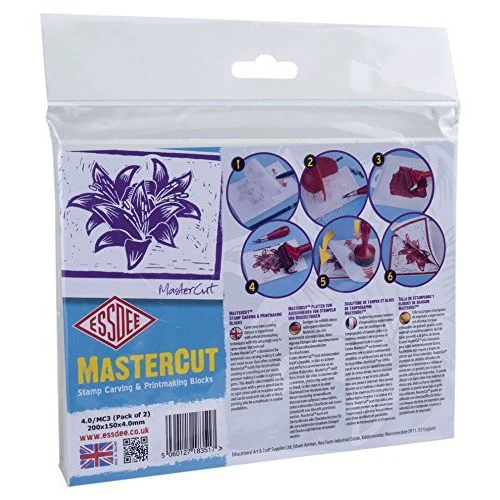 Mastercut Carving Blocks - 200x150x4mm - 2 Pk