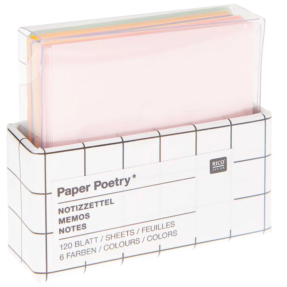 Paper Poetry Mini Memo Box