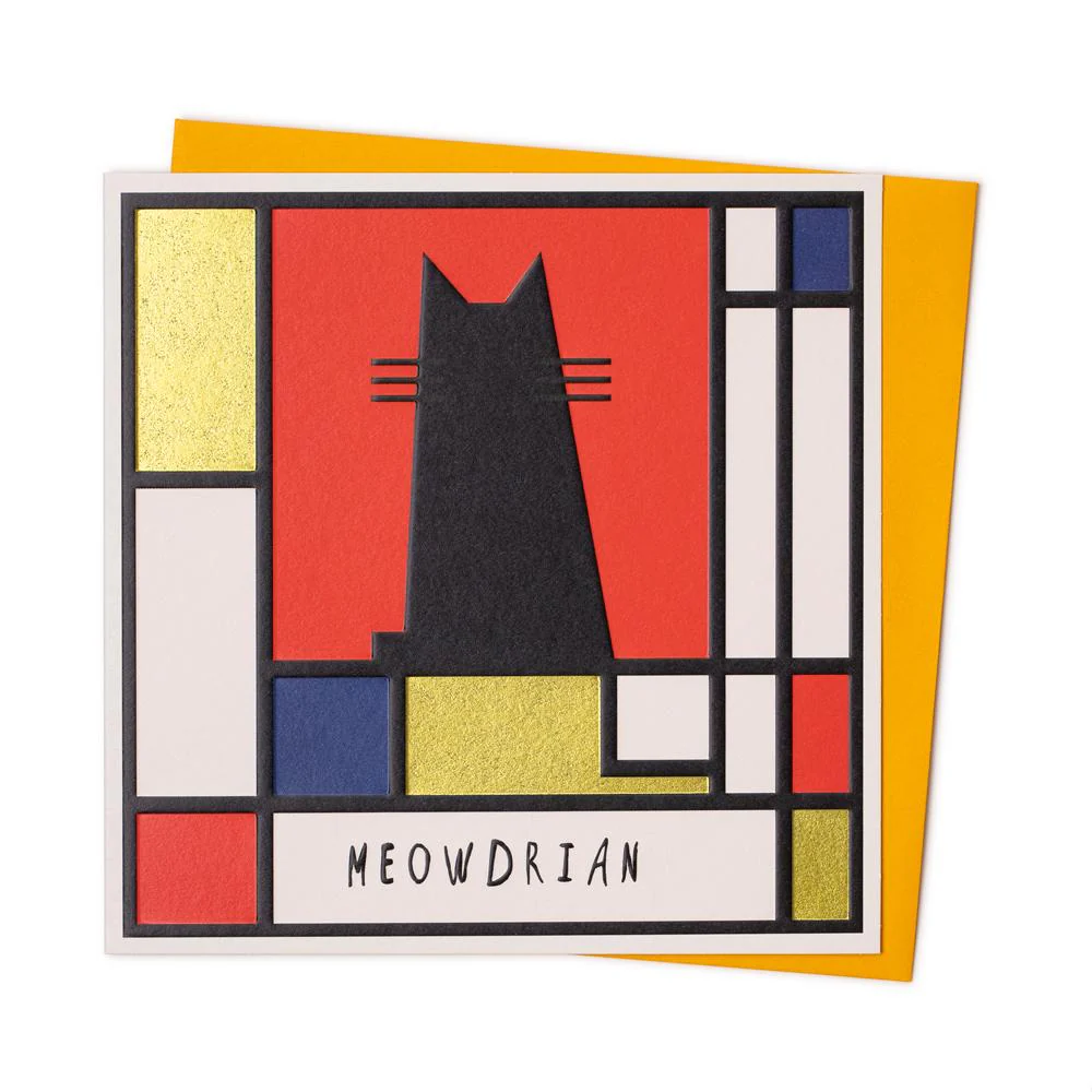 Meowdrian' Card