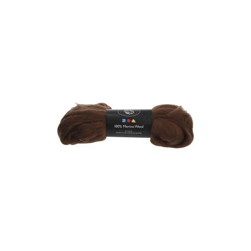 Merino Wool 100g: Brown