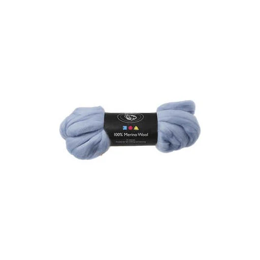 Merino Wool 100g: Ice Blue