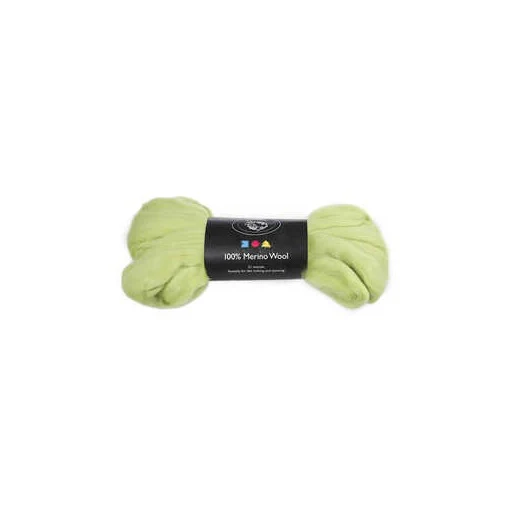 Merino Wool 100g: Lime Green