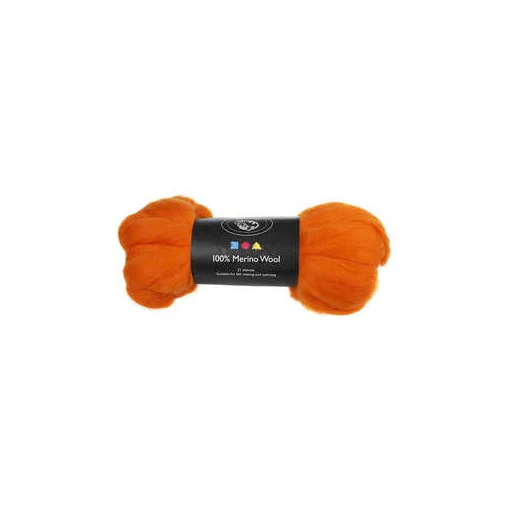 Merino Wool 100g: Orange