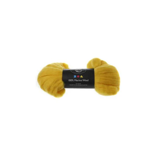 Merino Wool 100g: Sun Yellow