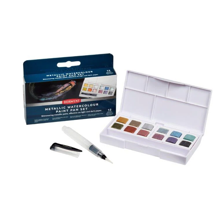 Derwent Metallic Paint Pan Palette
