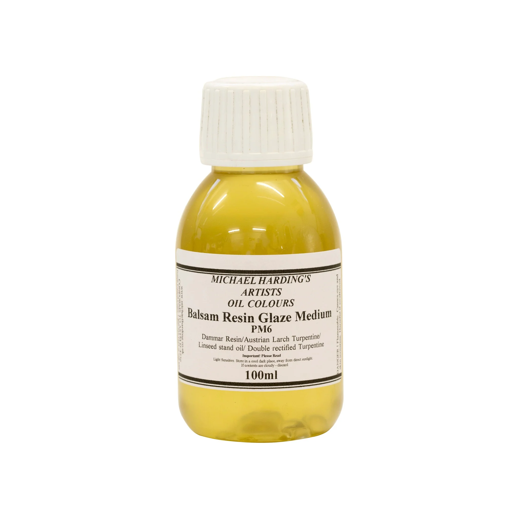 Michael Harding Balsam Resin Glaze Medium 100ml