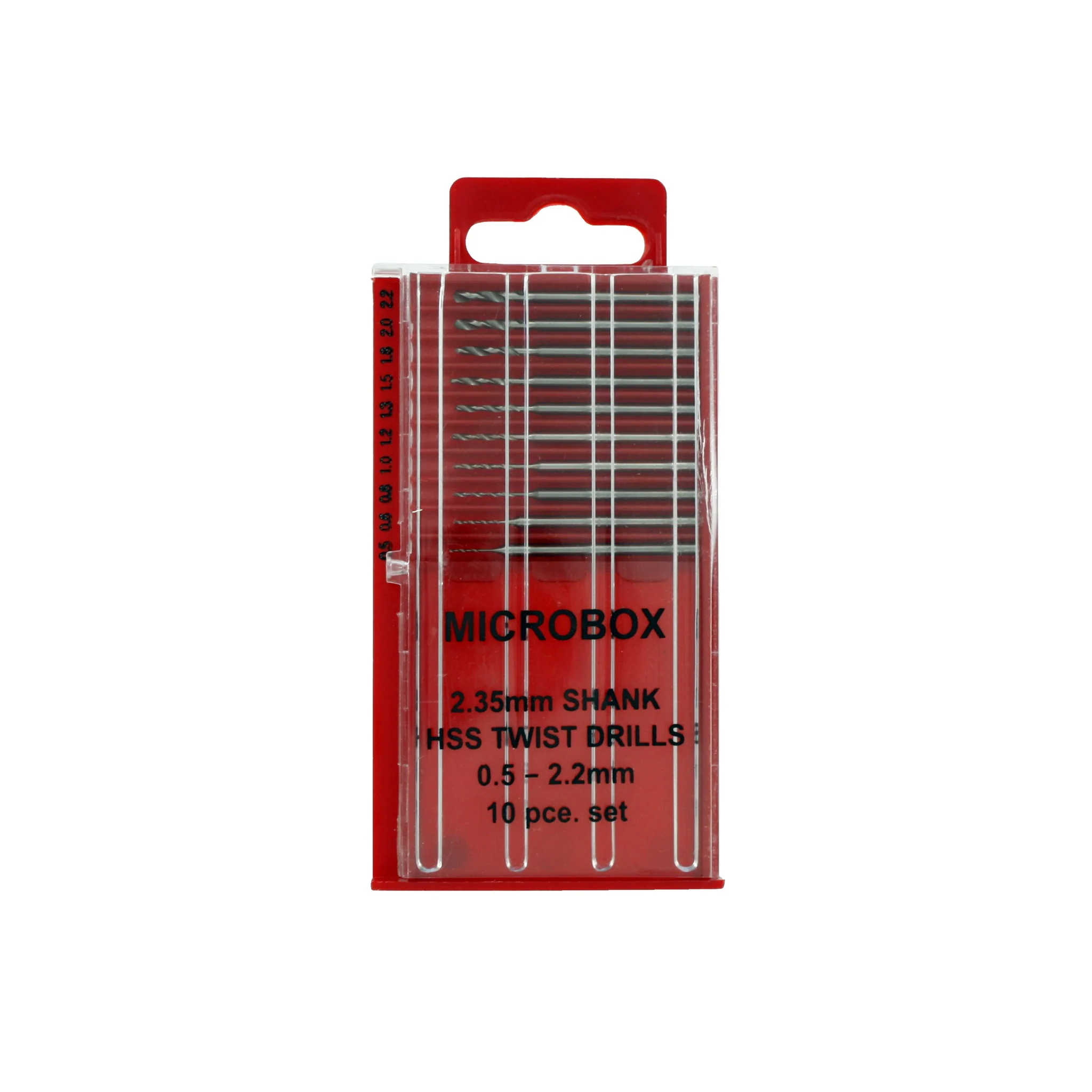 Microbox Shanked Drill Set (10)