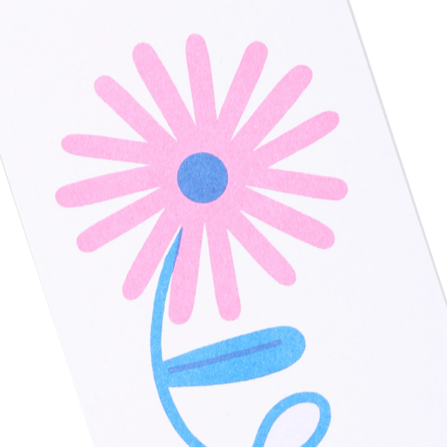 Mini Flower Risograph Print - Image 2