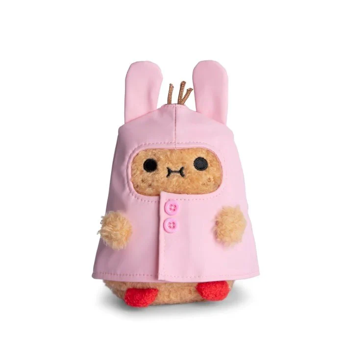 Mini Plush Toy - Bunny Boot Pink Raincoat Ricespud