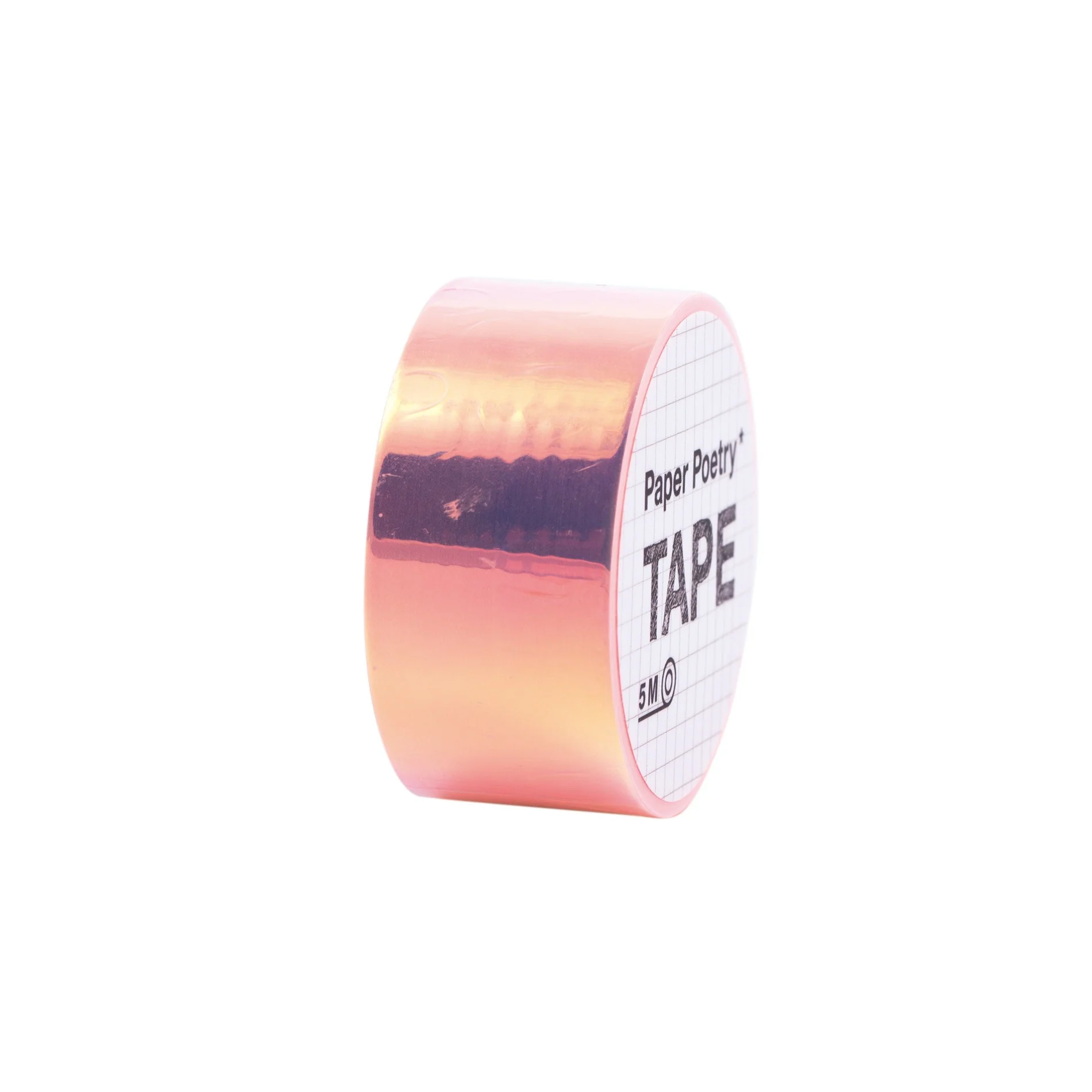 Paper Poetry Mirror Rainbow Tape Orange