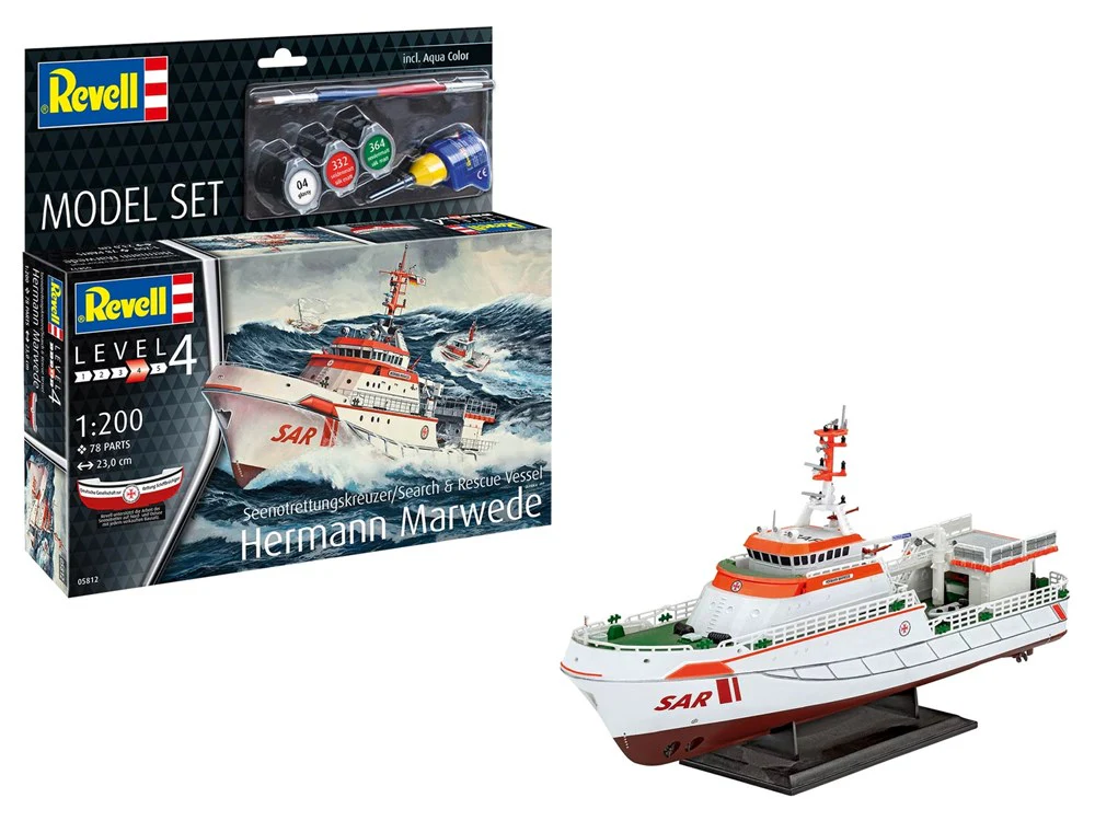 Model Set Seenotruzer "Hermann Marwede"