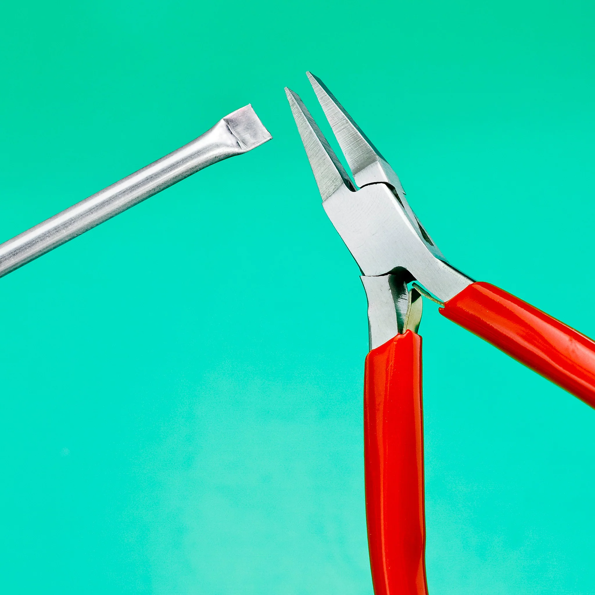 Modelcraft Box Joint Flat Nose Smooth Pliers (115mm) - Image 4