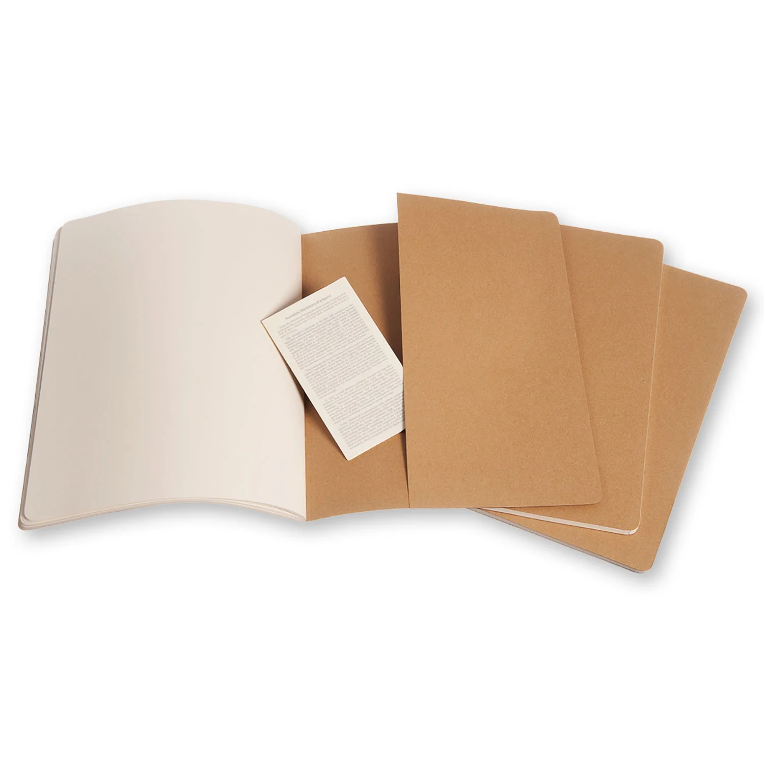 Moleskine Cahier Journal XXL Plain Kraft Brown - Image 4