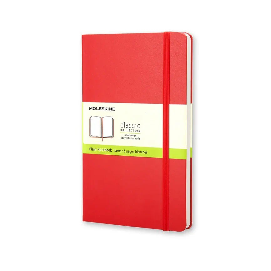 Moleskine Classic Hard Cover Ruled Large Notebook - Image 2
