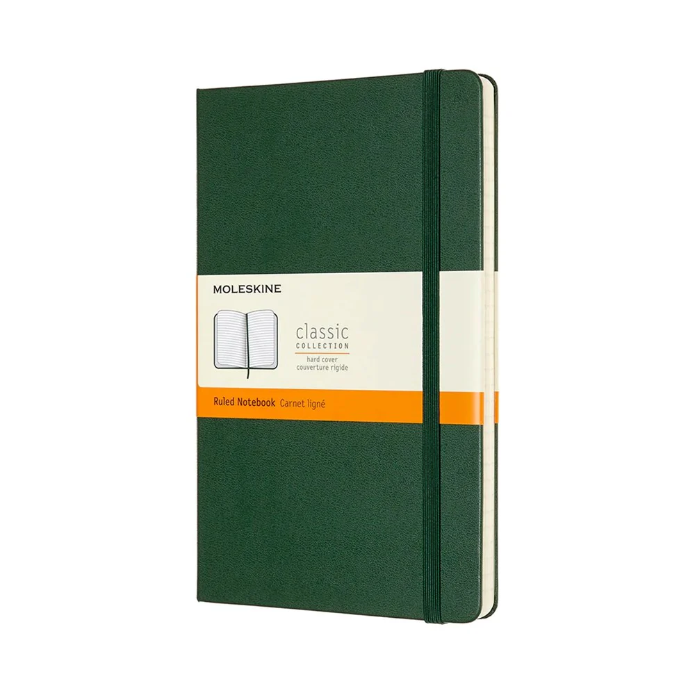 Moleskine Classic Hard Cover Ruled Large Notebook - Image 3